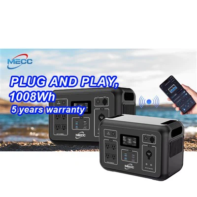 120V 1200W draagbare off-grid-on-grid krachtcentrale