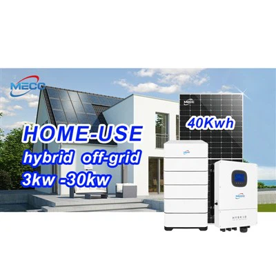 Hybride zonne-energiesystemen van 8 kW