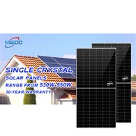 Flexibel gebruik 430W zonnepanelen