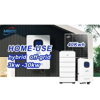 Stijlvol 5 kW off-grid zonnestelsel